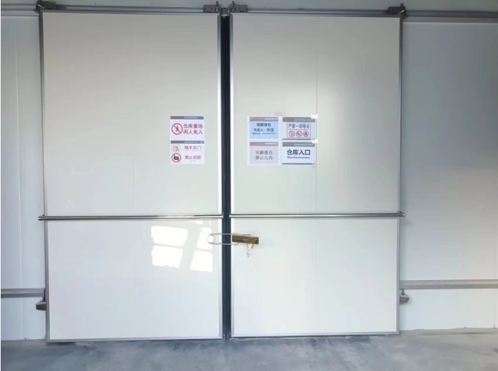  電解液防爆倉庫–欣旺達(dá)棗莊防爆冷庫安裝工程